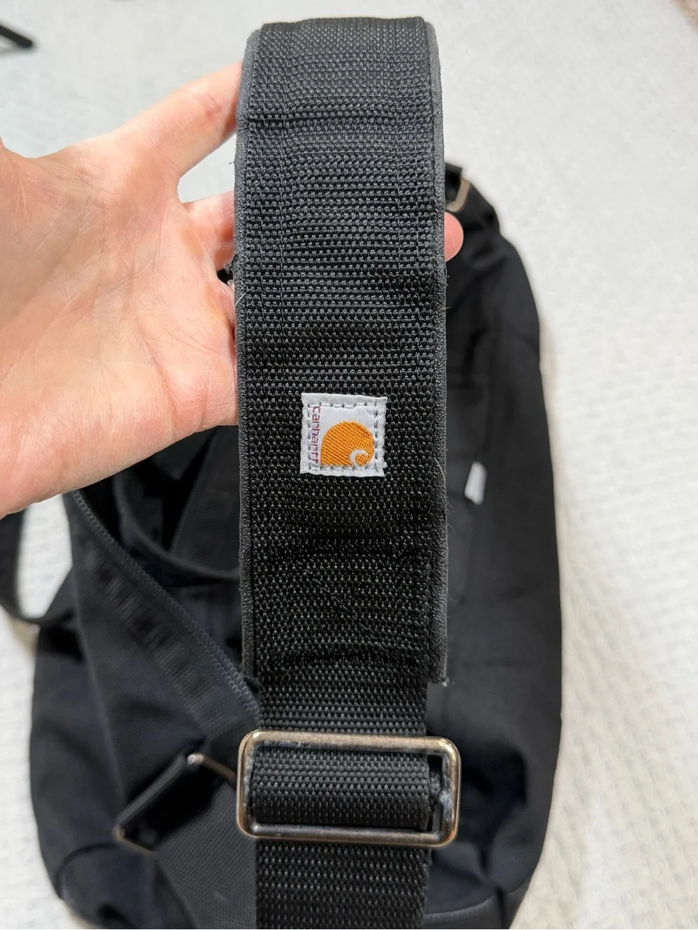 Carhartt Black Duffel Bag